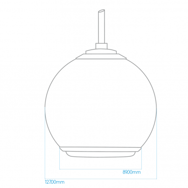 Полочная акустика Gallo Acoustics A'Diva SE Single Droplet (Stainless Steel+black cable) GASESSDROP